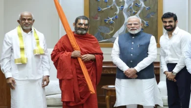 Photo of चिन्ना जीयर स्वामी ने पीएम मोदी से की मुलाकात, इस समारोह में आने का दिया न्योता