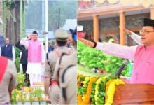 Photo of उत्तराखंड के CM पुष्कर सिंह धामी ने 79वें स्वतंत्रता दिवस पर तिरंगा फहराया, शहीदों को नमन किया