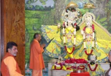 Photo of मथुरा पहुंचे CM योगी, जन्माष्टमी पर किया 645 करोड़ की विकास परियोजनाओं का लोकार्पण