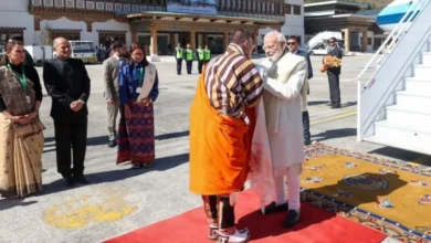 Photo of भूटान पहुंचे पीएम मोदी, दो दिवसीय दौरे में कई अहम समझौतों की उम्मीद