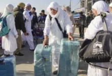 Photo of 371 जायरीन का पहला जत्था दिल्ली से मक्का के लिए रवाना, भावुक माहौल में विदाई