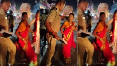 Photo of हमीरपुर में पुलिस की कार्यशैली पर सवाल, दारोगा का महिला को लात मारते वीडियो वायरल