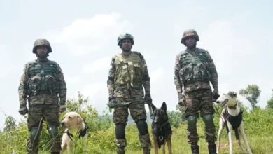 Photo of भारतीय सेना के K9 डॉग्स ने दिखाया दम, बम डिटेक्शन से ट्रैकिंग तक किया शानदार प्रदर्शन